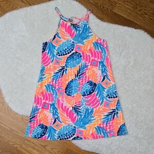 Lilly Pulitzer Pineapple Print Dress, Womens Small
